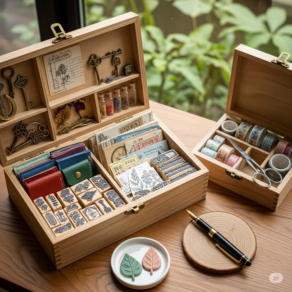 Vintage Toolbox Storage