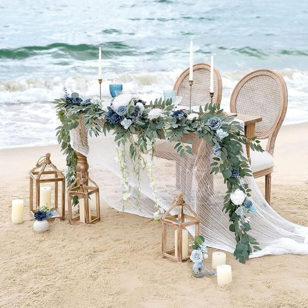 sage green and soft neutrals wedding