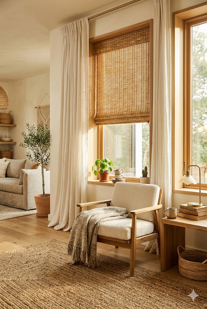 Natural Fiber Window Treatments