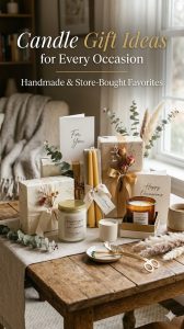 Candle Gift Ideas for Every Occasion: Handmade & Store-Bought