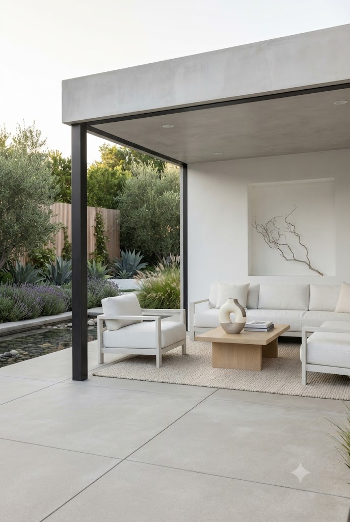 Minimalist Lounge Cabana