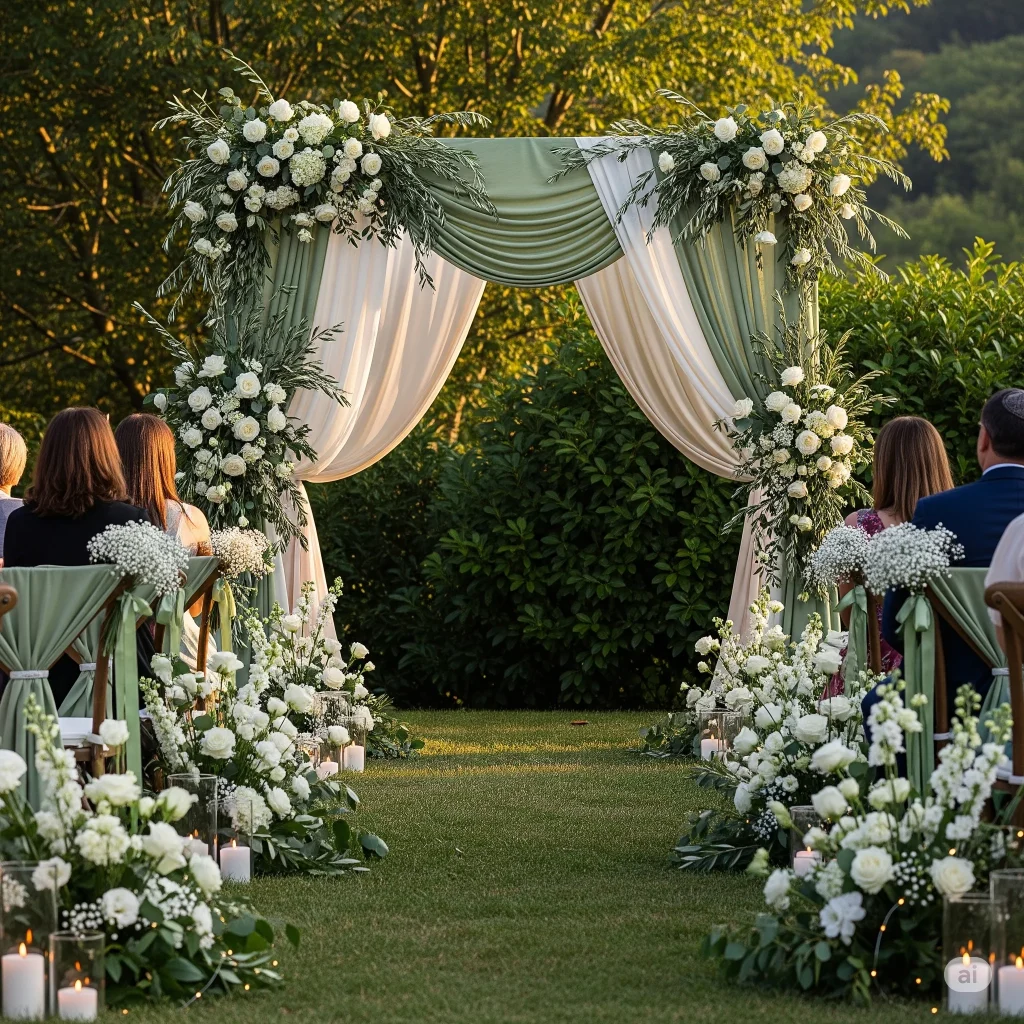 Sage Green & Soft Neutrals Wedding