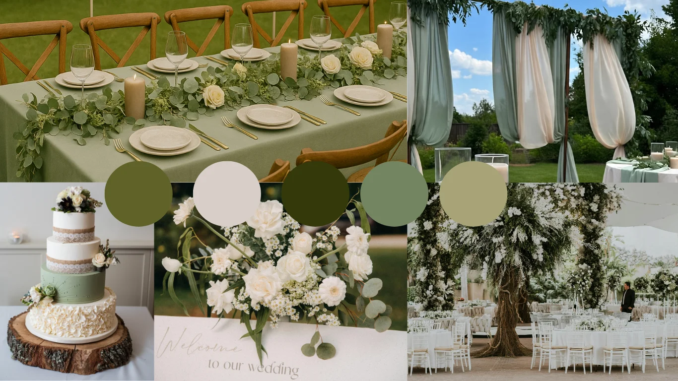 Sage Green & Soft Neutrals Wedding