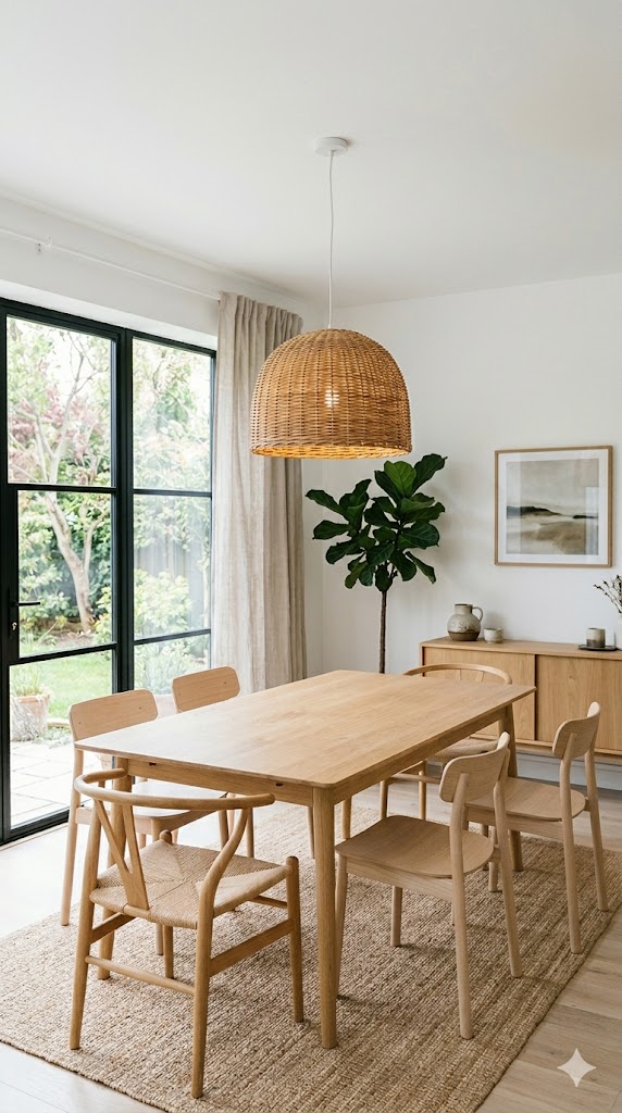 Wicker Basket Ceiling Light Fixtures