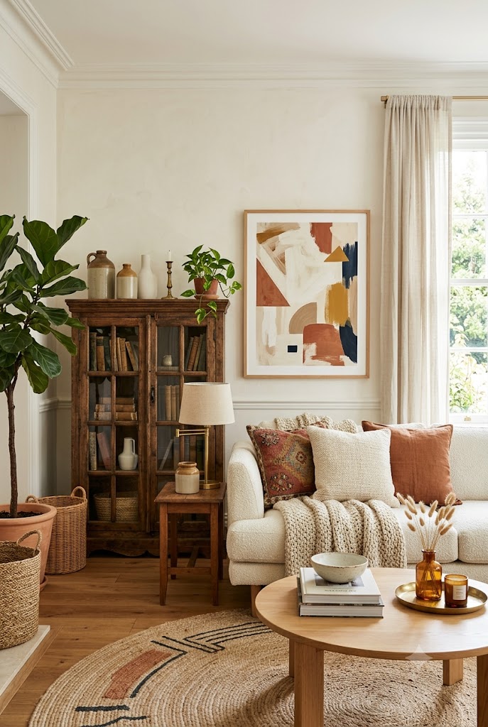 Vintage and Modern Boho Elements