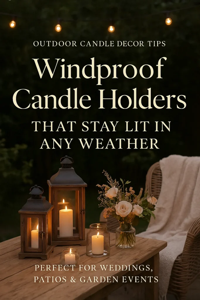 Windproof Candle Holders