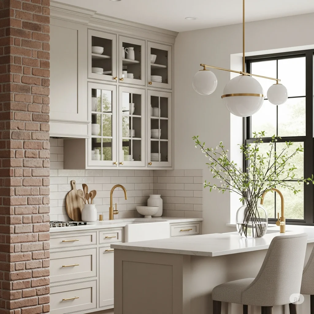  Greige and Whitewashed Wood colour scheme