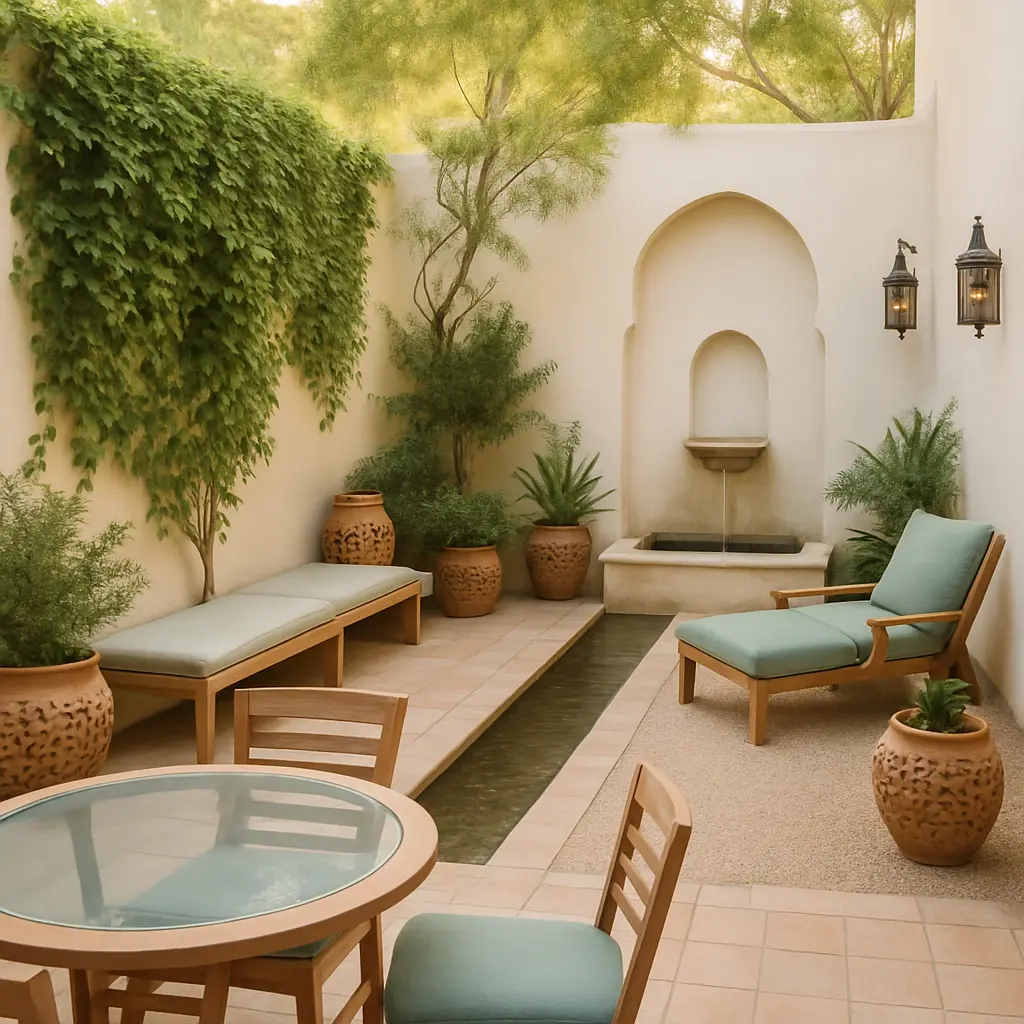 Moroccan-Inspired Patio