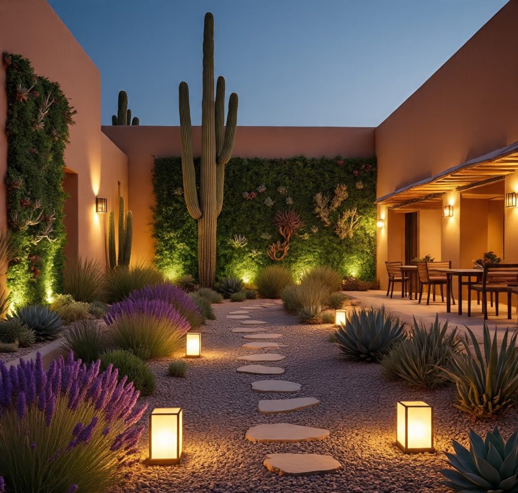 Desert-Inspired Patio