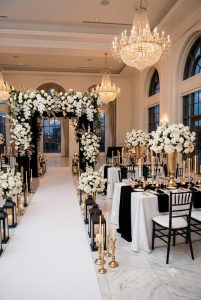 Black, White and Gold Wedding: Styling and Shopping Guide