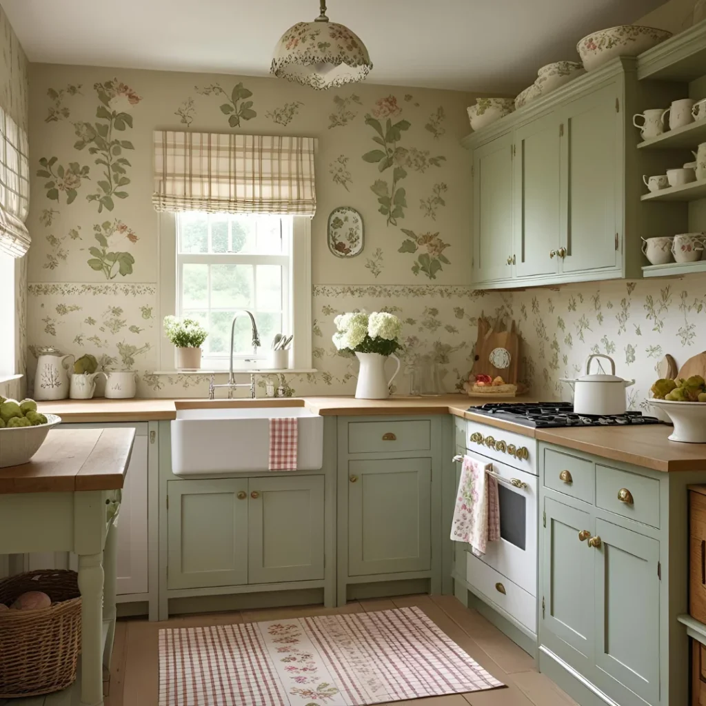 Cottagecore Floral Print Textile 