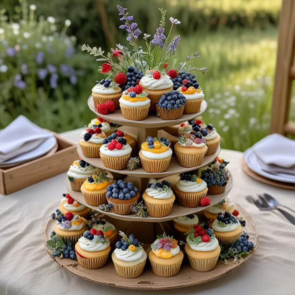 Cottagecore wedding desert