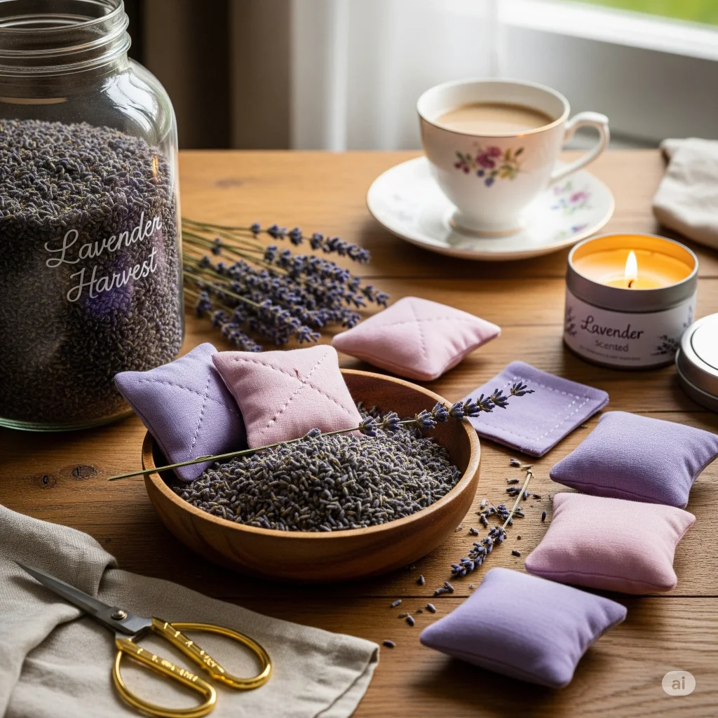 DIY Lavender Sachets