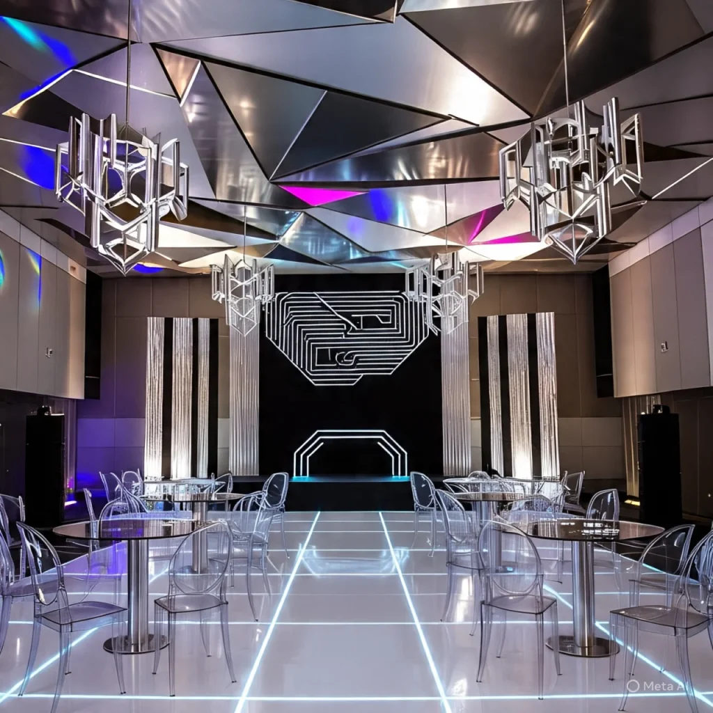 Futuristic Chic Themed Wedding Ideas