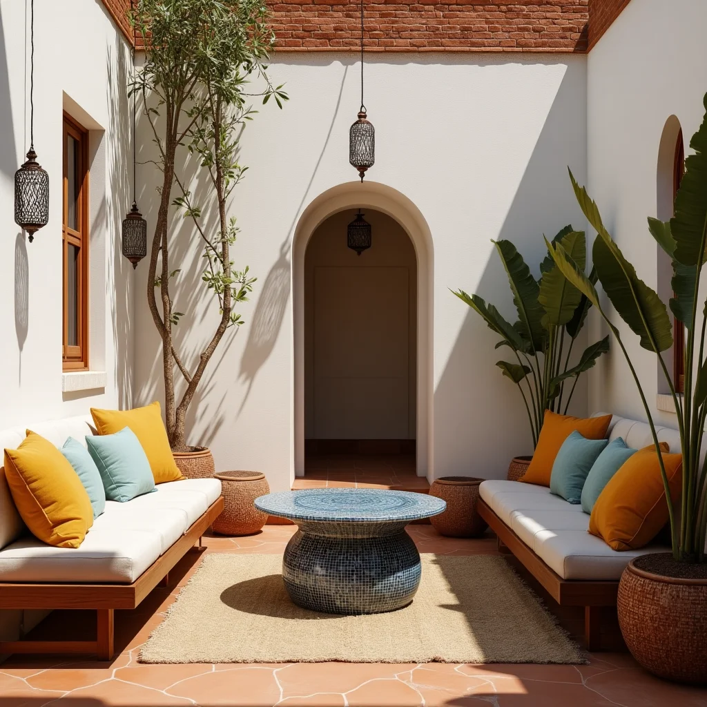 Moroccan-Inspired Patio