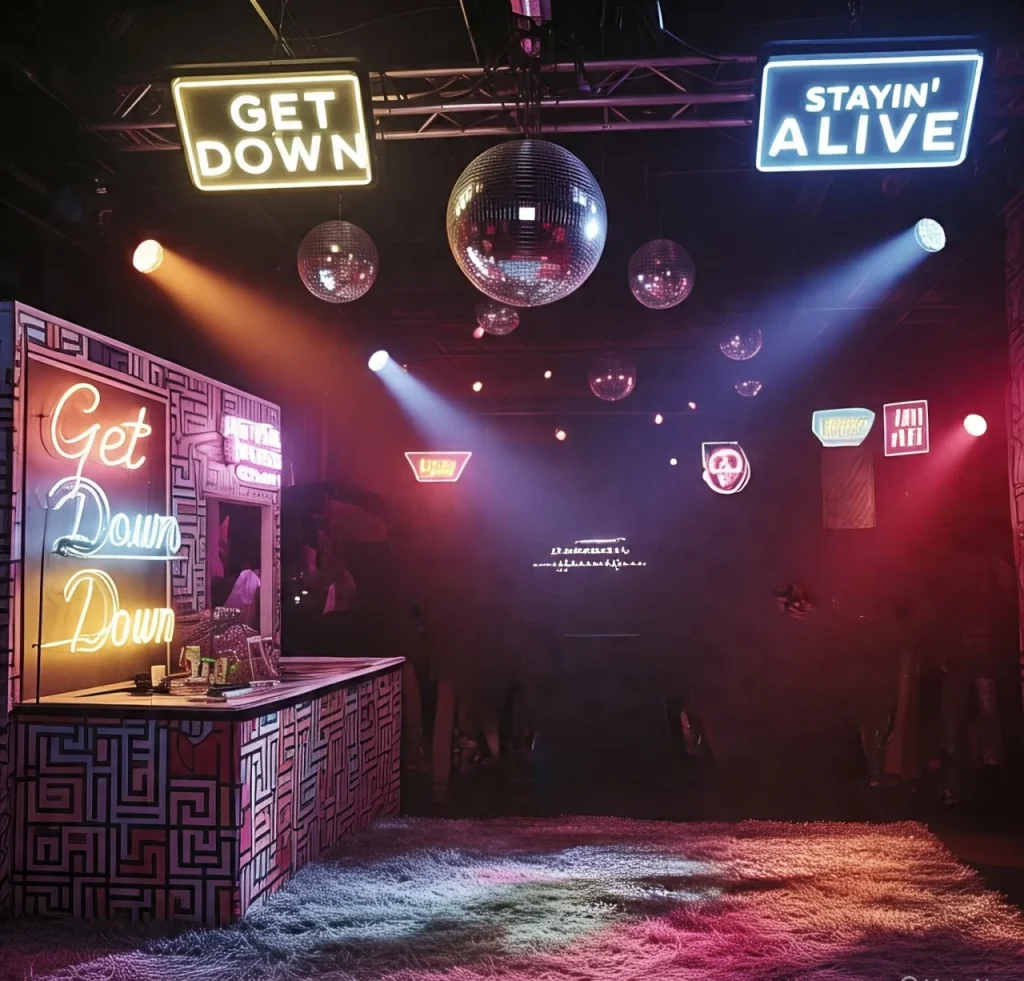 Retro 70s Disco fun and energetic themed wedding ideas