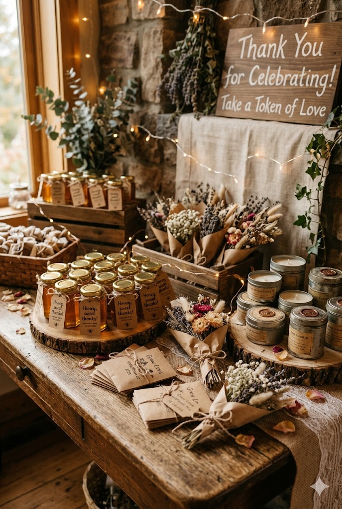 Cottagecore Wedding Favors and Keepsakes
