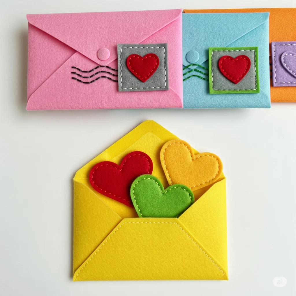 Soft Pretend Mail & Envelopes