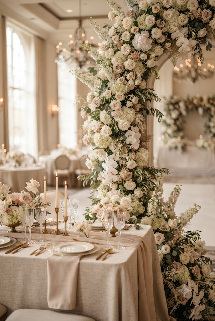 Grand Reception Floral Display