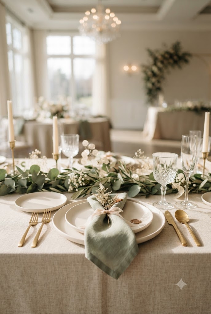 Elegant Wedding Table Setting