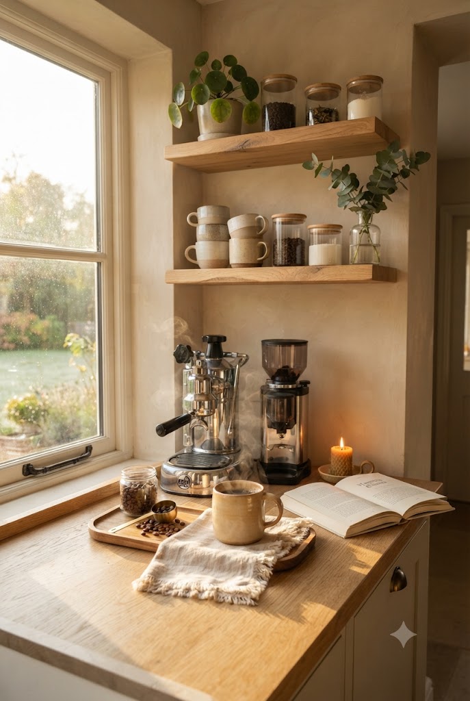 small coffee corner