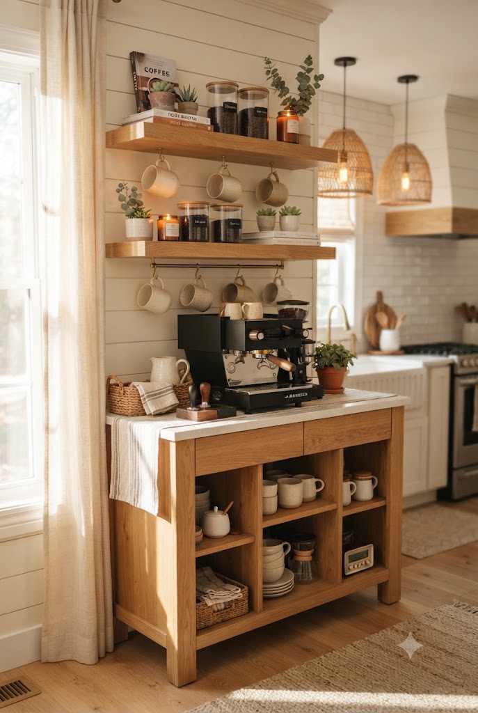 How to Style a Coffee Bar Like a Designer