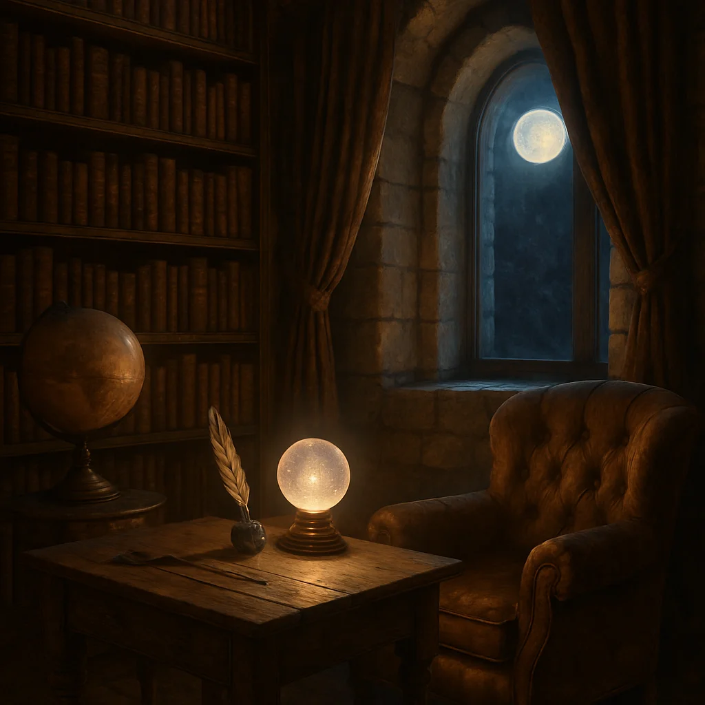 Castlecore Aesthetic Interior Inspiration and Enchanted Library nook