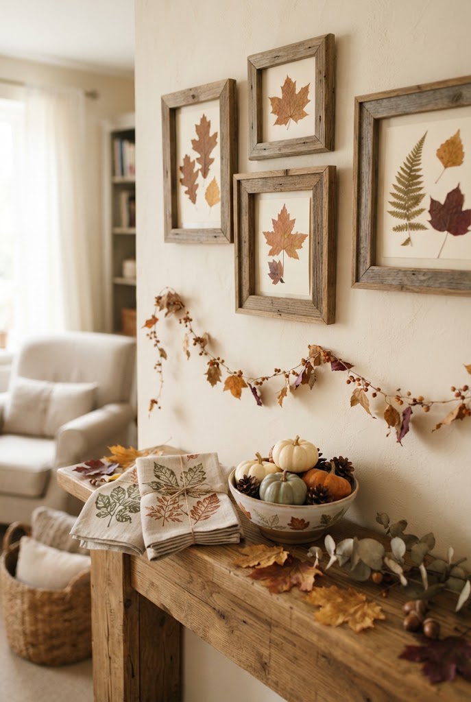 Fall Leaf Crafts for Nature-Inspired Décor