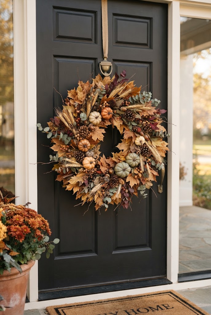 DIY Fall Wreaths for Your Front Door