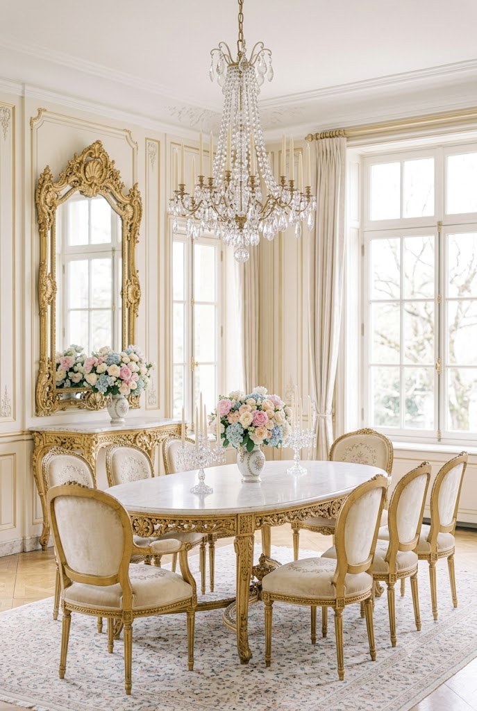 Rococo Revival Dining Room
