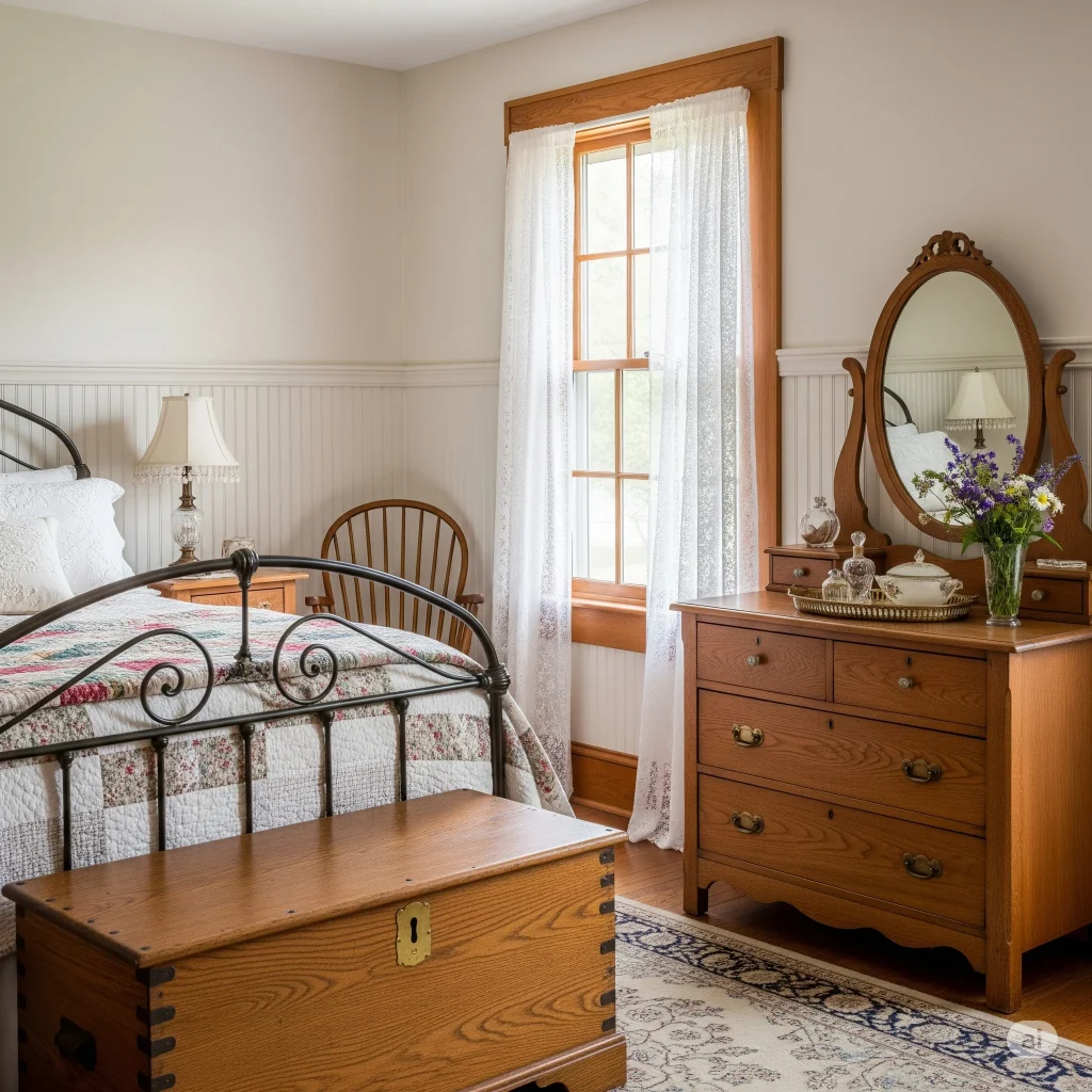 Rustic Blanket storage chest