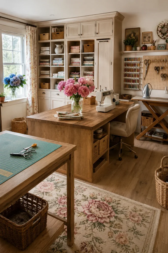 sewing room studio