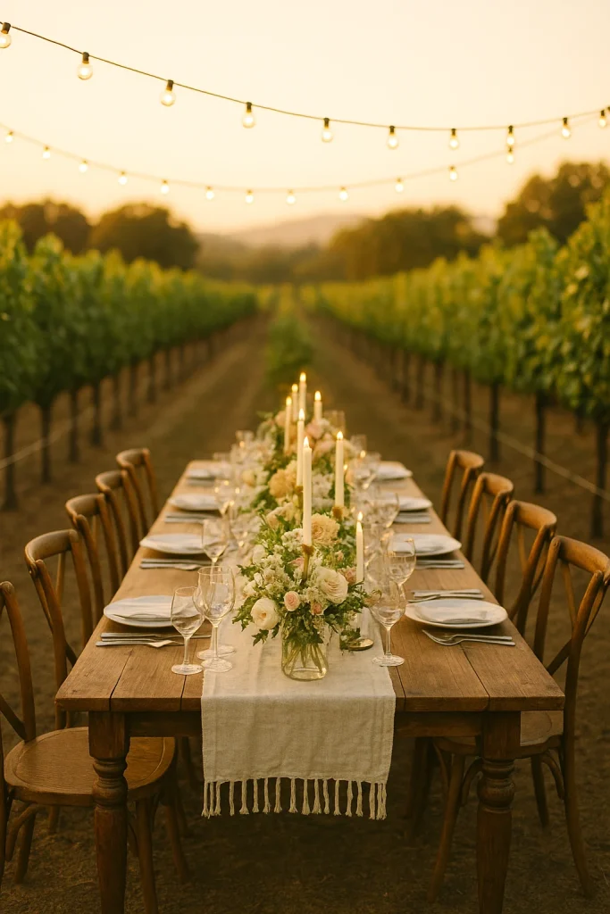 vineyard weddings