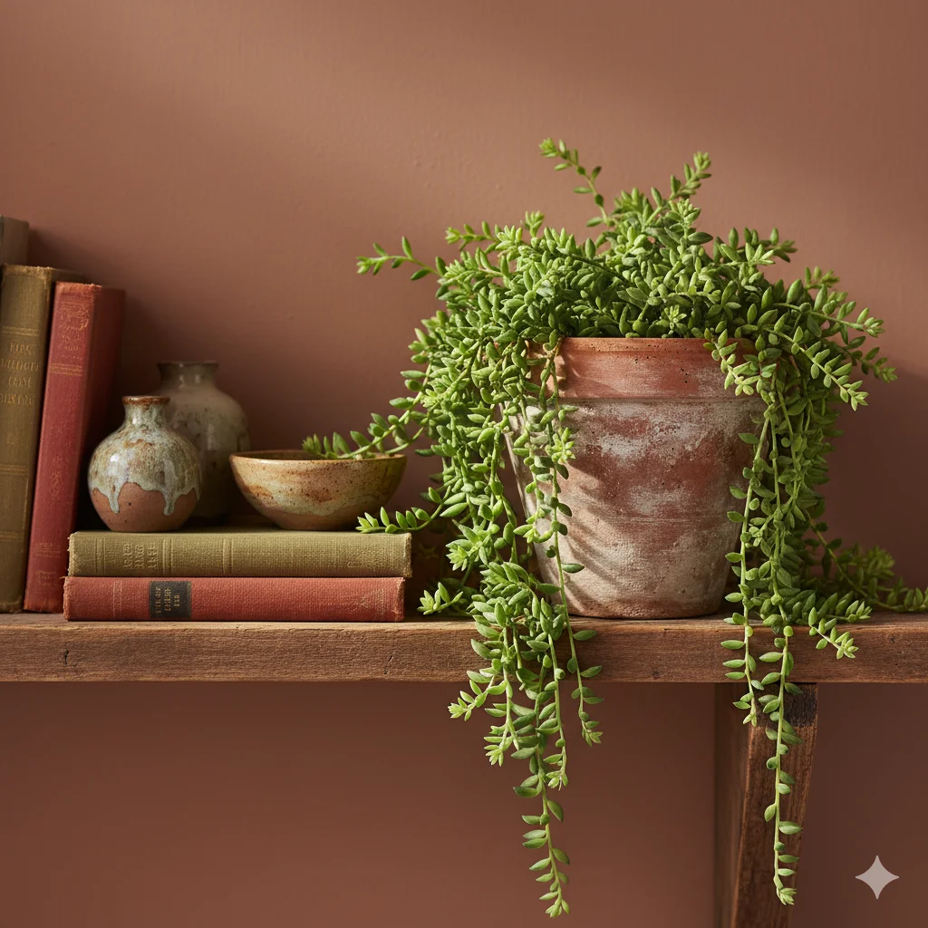 Burro’s Tail (Sedum Morganianum) stunning hanging succulent plants