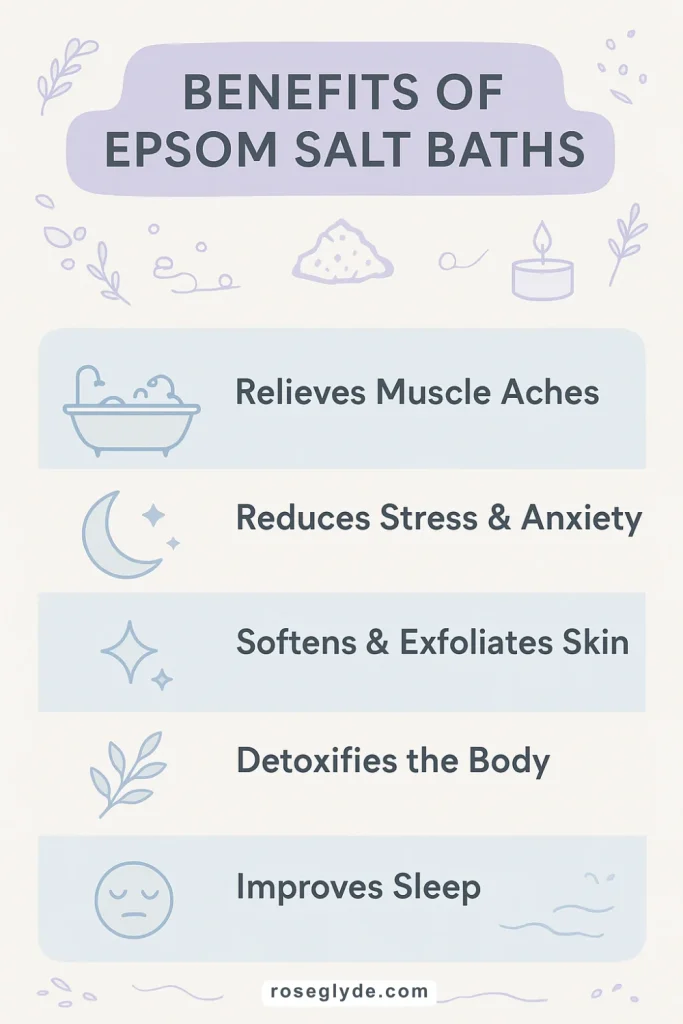 Benefits Of Epsom Salt Bath.
How to Make Homemade Bath Salts: Relaxing DIY Recipe with Epsom Salt Benefits