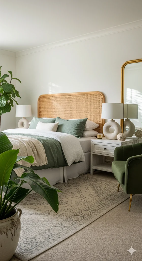 Sage Green Bedroom refreshing aesthetic