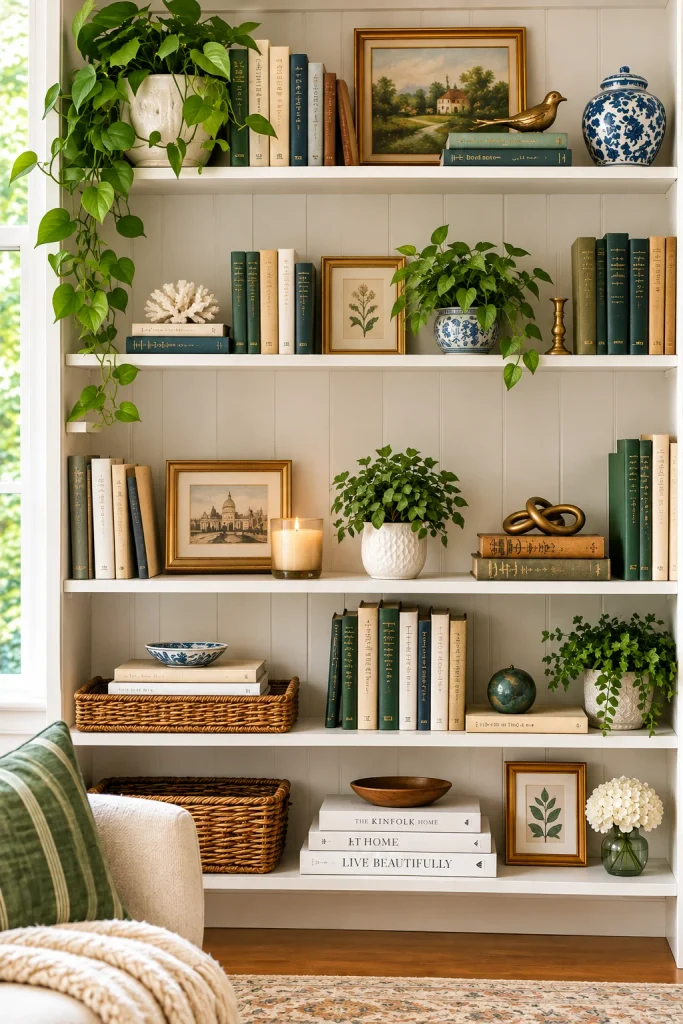 Bookshelf Styling