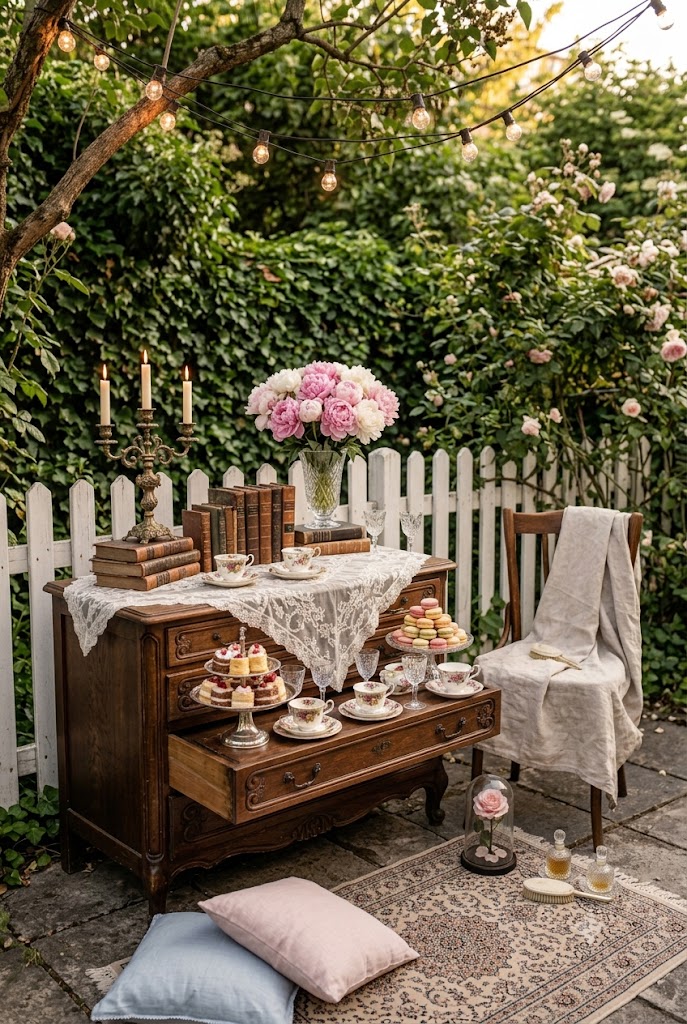 Vintage Tea Party Décor