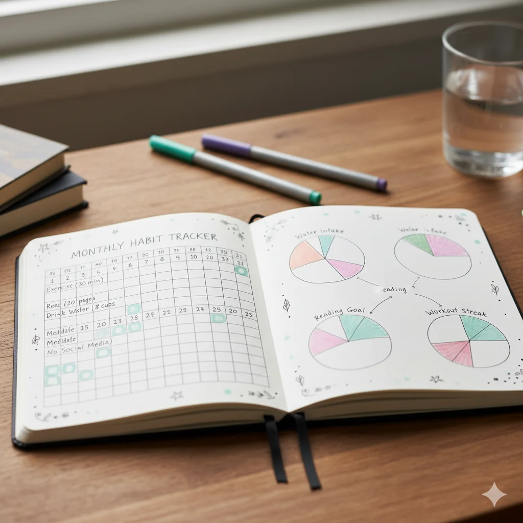 Habit Tracker Spreads