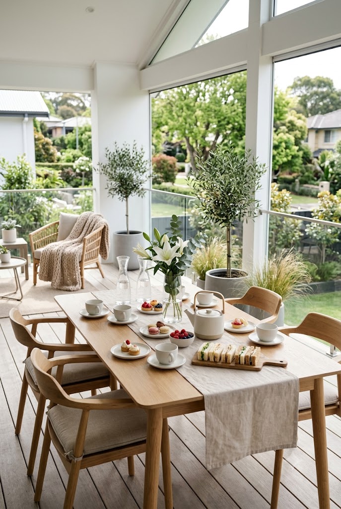 Minimalist Tea Party Décor