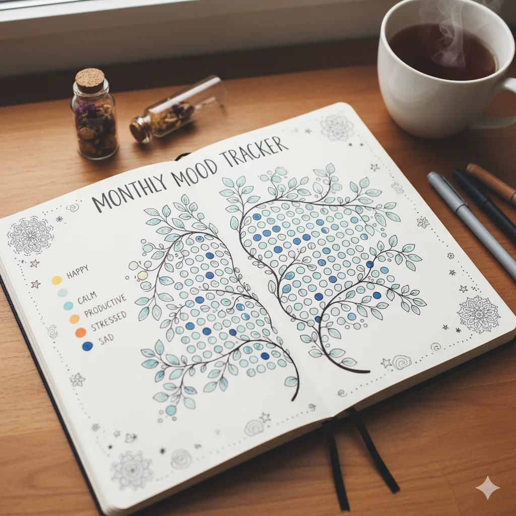 Mood Tracker Spreads