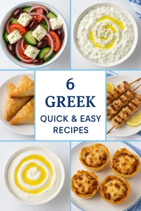 6 Greek Quick and Easy Recipes to Bring the Mediterranean to Your Table