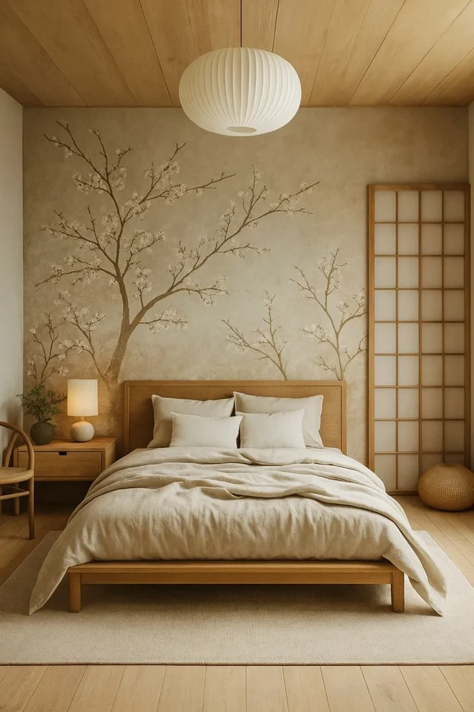Wabi-Sabi Aesthetics Japandi Bedroom 