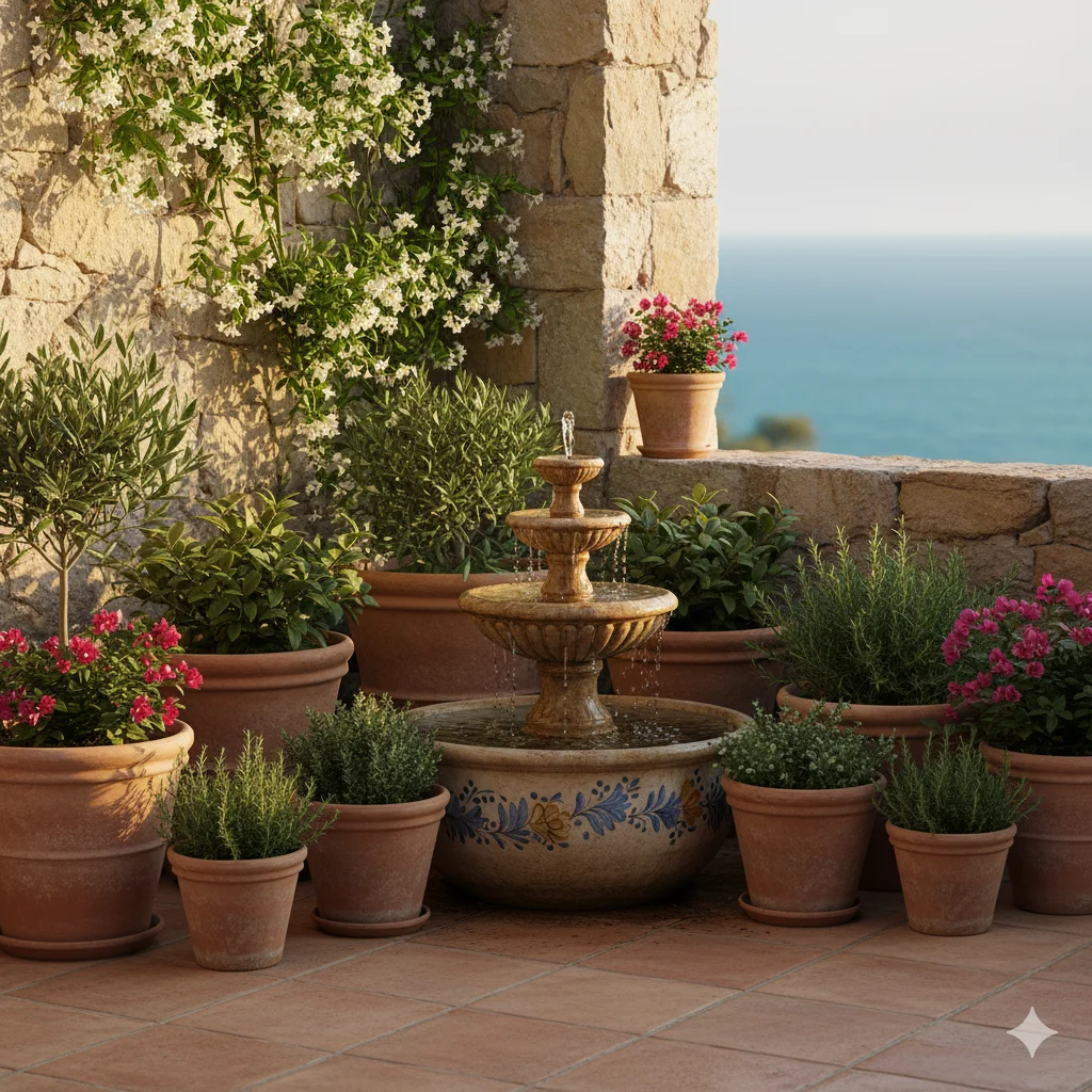 Mediterranean Terrace Ideas