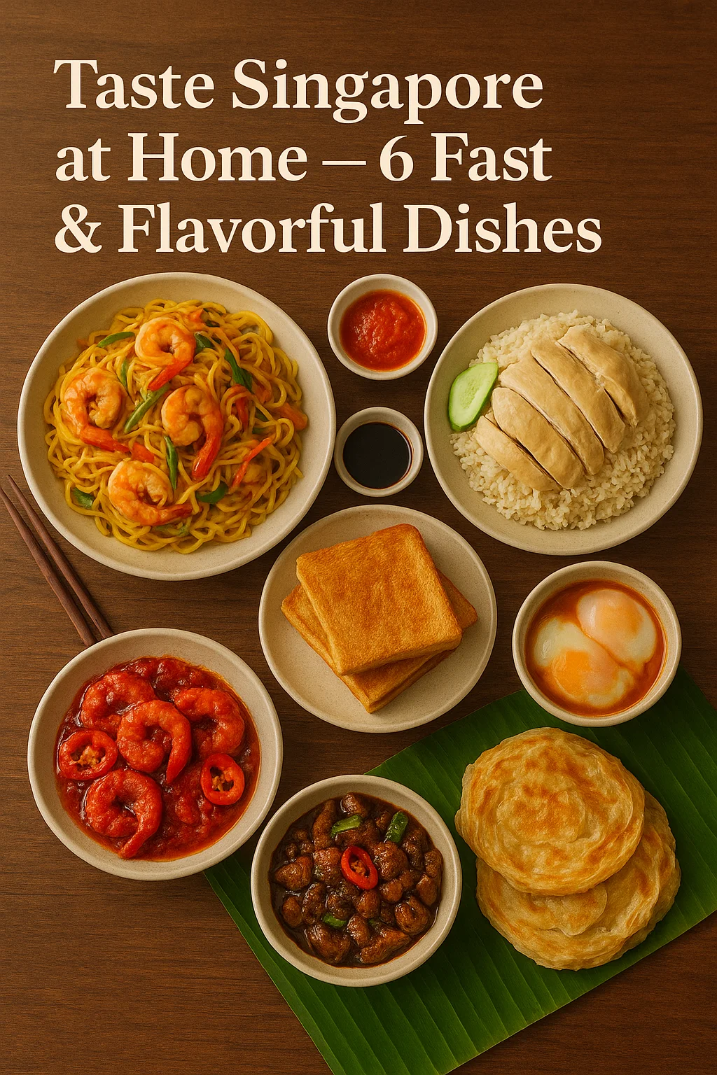 Singaporean Quick & Easy Recipes: 6 Delicious Dishes You Can Make at Home