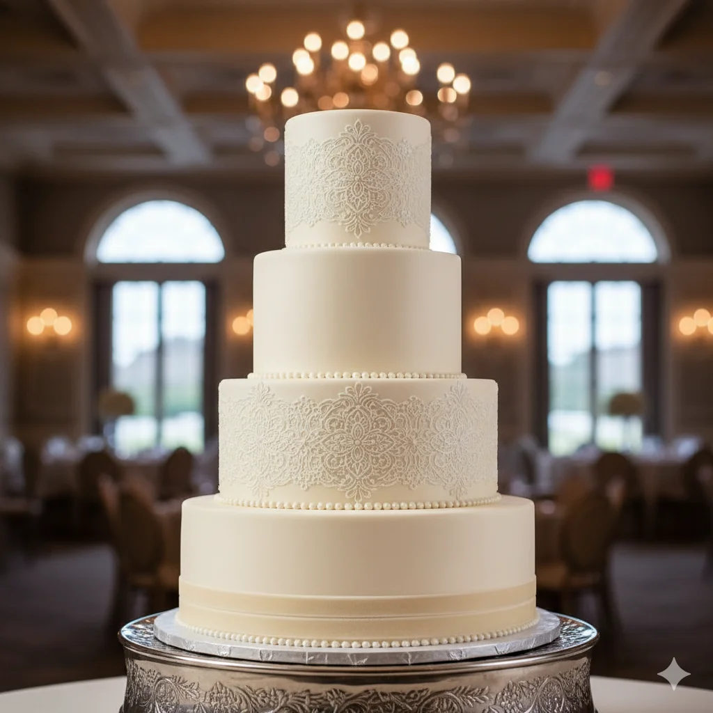  Vintage Almond Amaretto Delight Cake