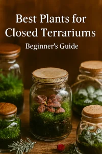 The Best Plants for Closed Terrariums (Beginner-Friendly Guide)