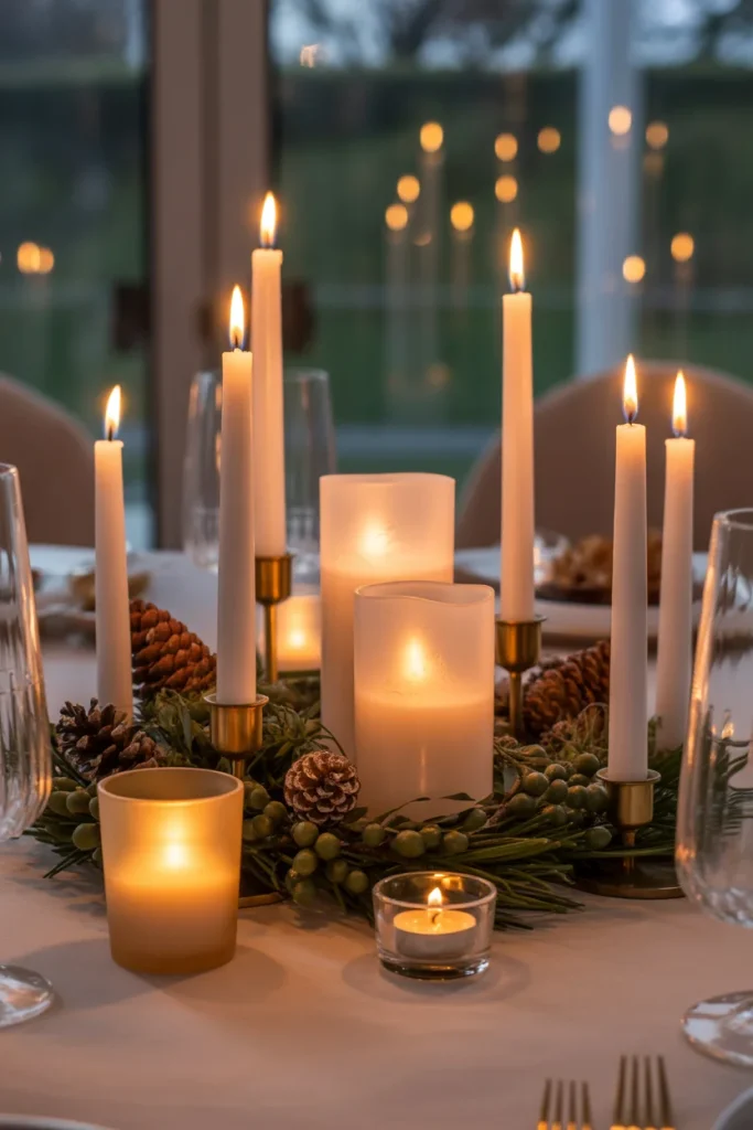 Candlelight Magic Winter Tablescapes: Elegant Centerpiece Ideas for the Season