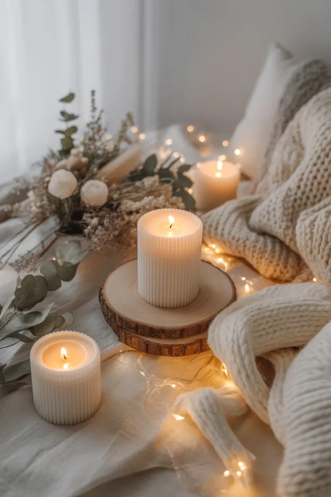 Hygge Winter Decor Scandinavian Hygge aesthetic.