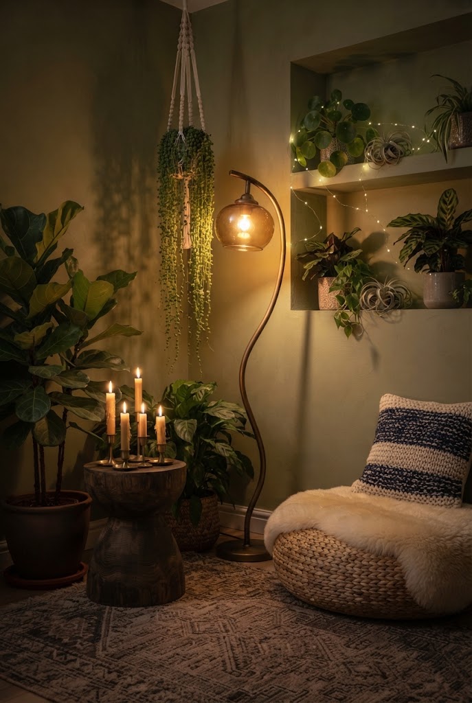 biophilic corner